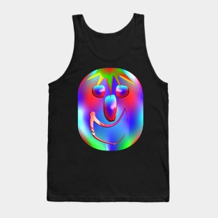 Happy mask Tank Top